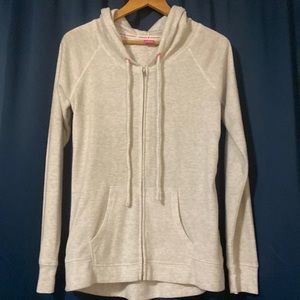 Hard Candy Gray Zip Up Hooded Sweatshirt